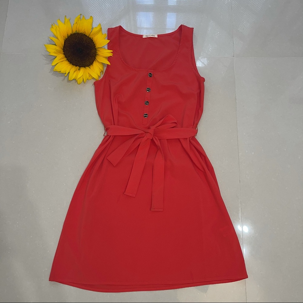 A’gaci Coral Dress